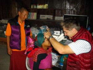 Dr Detlev and Sangye